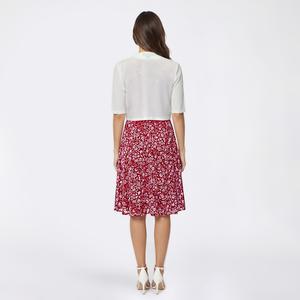 Petite Perceptions Short Sleeve Floral Zip Jacket Dress alternate view